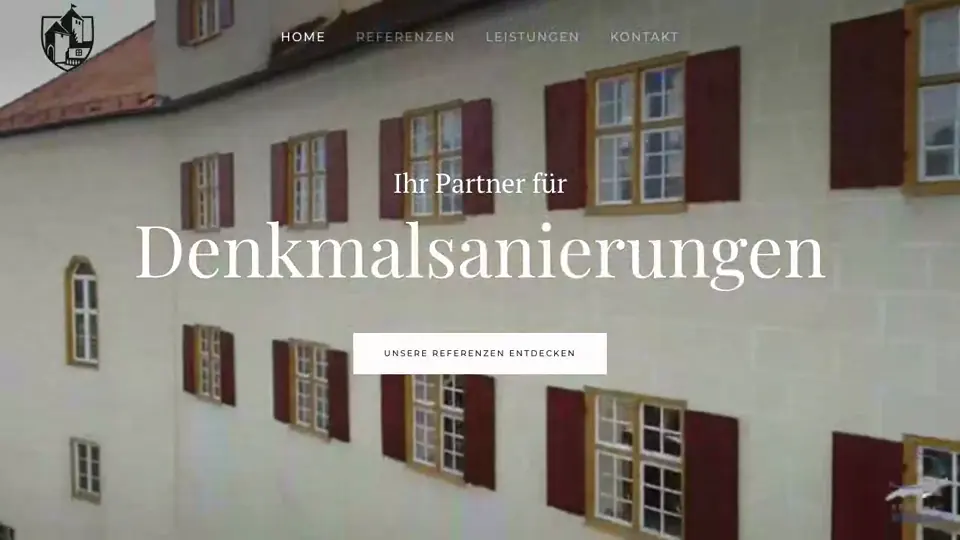 Vorschau der Referenz-Website
